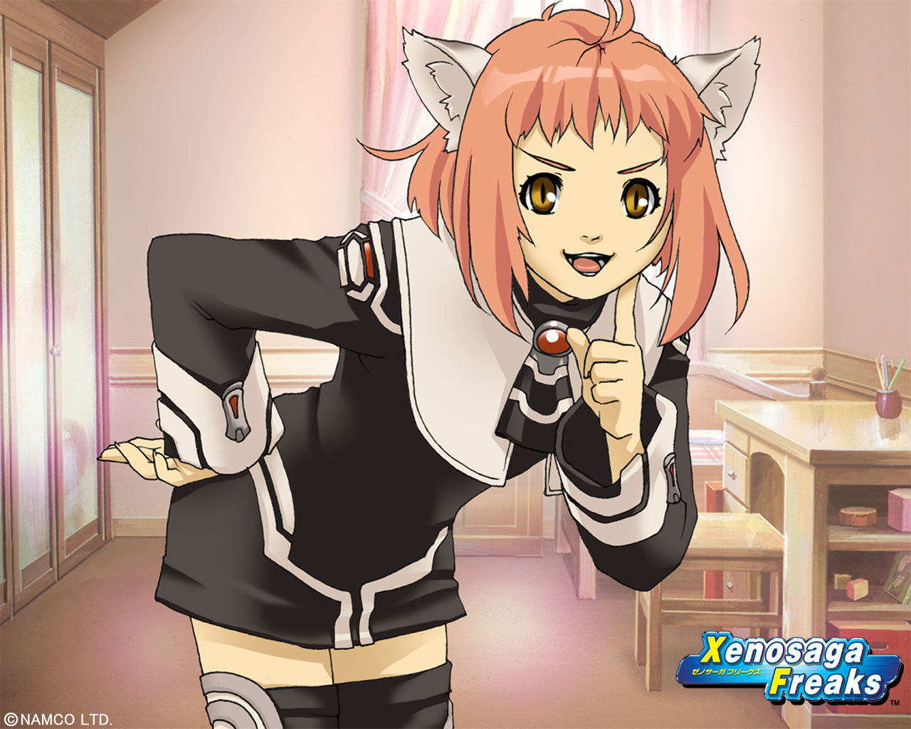 animal_ears, catgirl, momo_(xenosaga), xenosaga