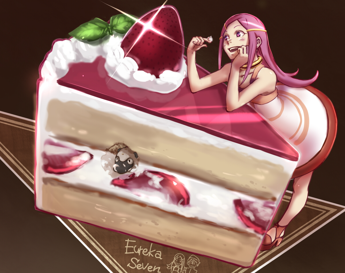 anemone, dominic_sorel, eureka_seven, food, gulliver, signed