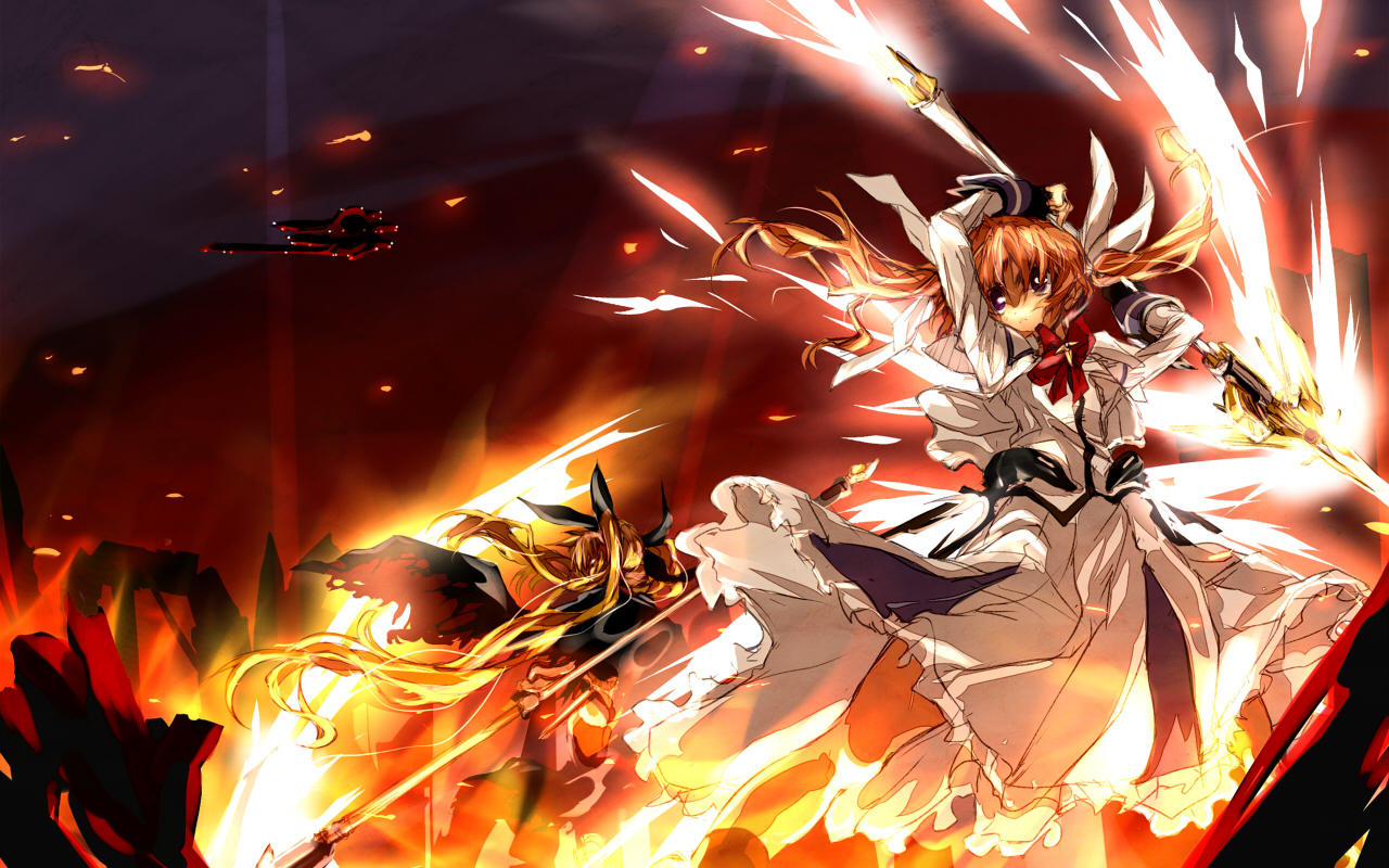 fate_testarossa, mahou_shoujo_lyrical_nanoha, matsuno_canel, tagme, takamachi_nanoha