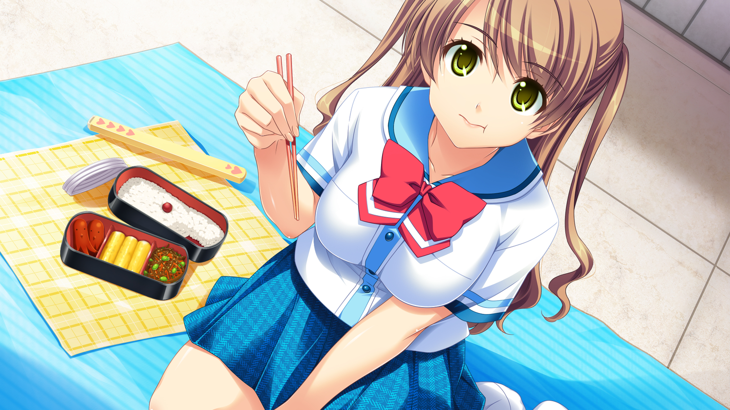 asai_sae, bomi, game_cg, molamola_software, omae_no_pantsu_wa_nani-iro_da!