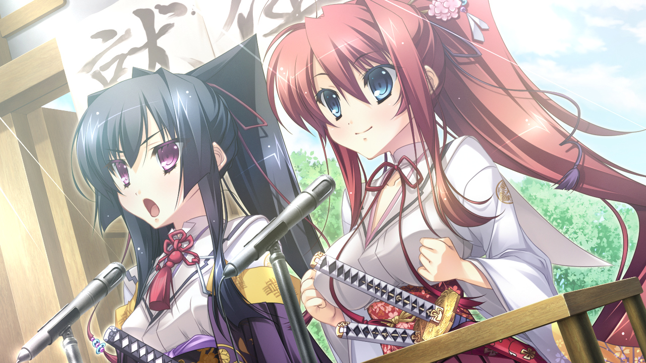 appare!_tenka_gomen, game_cg, katagiri_hinata, tokugawa_eimi, tokugawa_yoshine