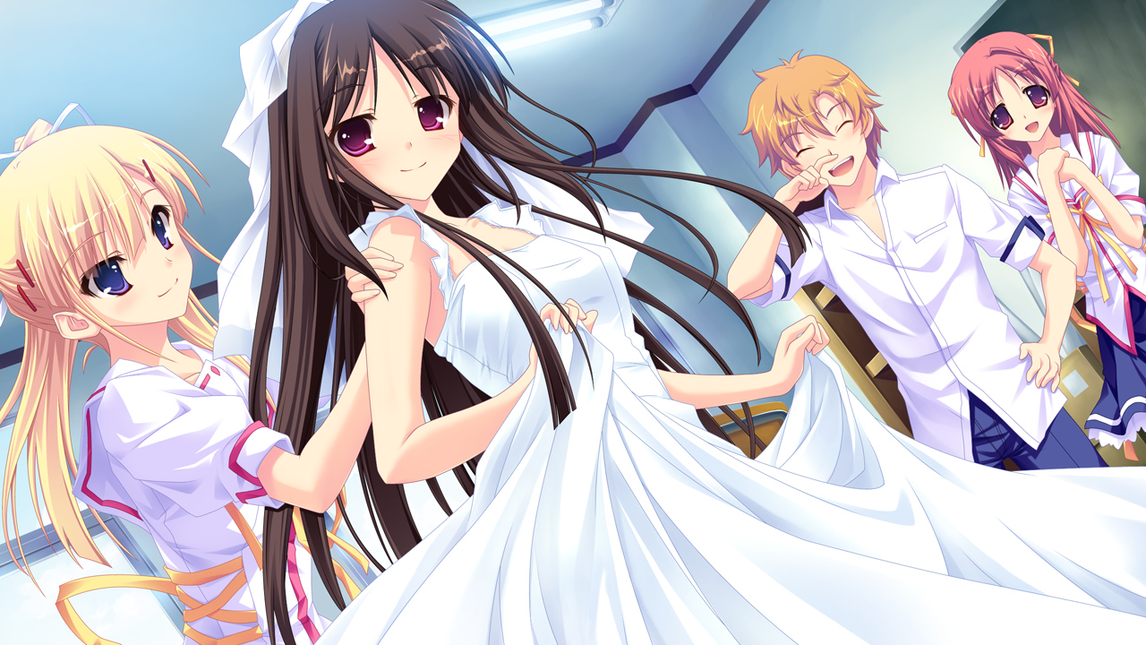 ama_ane, game_cg, group, imasato_makoto, kikurage, male, peassoft, takashina_natsumi, takashina_tomoyuki, wedding_attire, yashima_otome