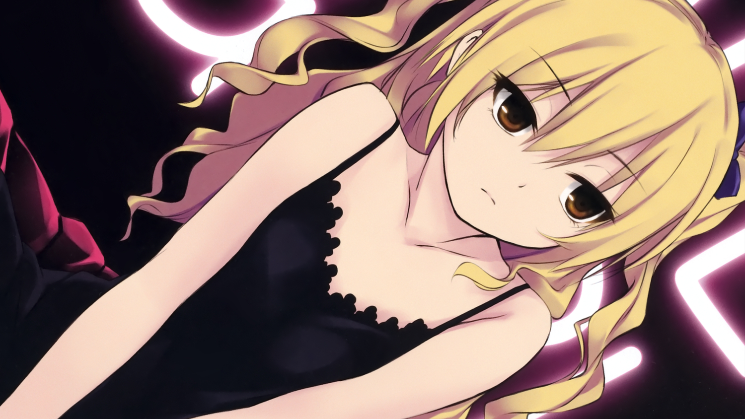 blonde_hair, close, coffee-kizoku, cure_girl, dress, long_hair, nanjou_rena, twintails