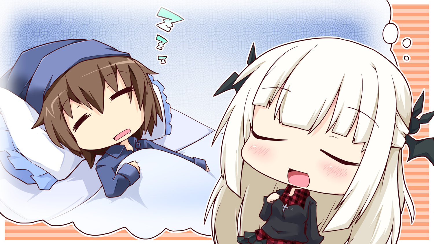 chibi, filia_(lunaris_filia), game_cg, komowata_haruka, long_hair, lunaris_filia, whirlpool, white_hair