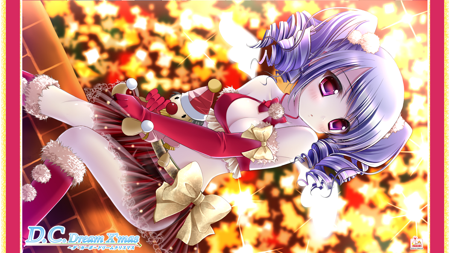 breasts, christmas, cleavage, da_capo_dream_x'mas, kino_(kino_konomi)