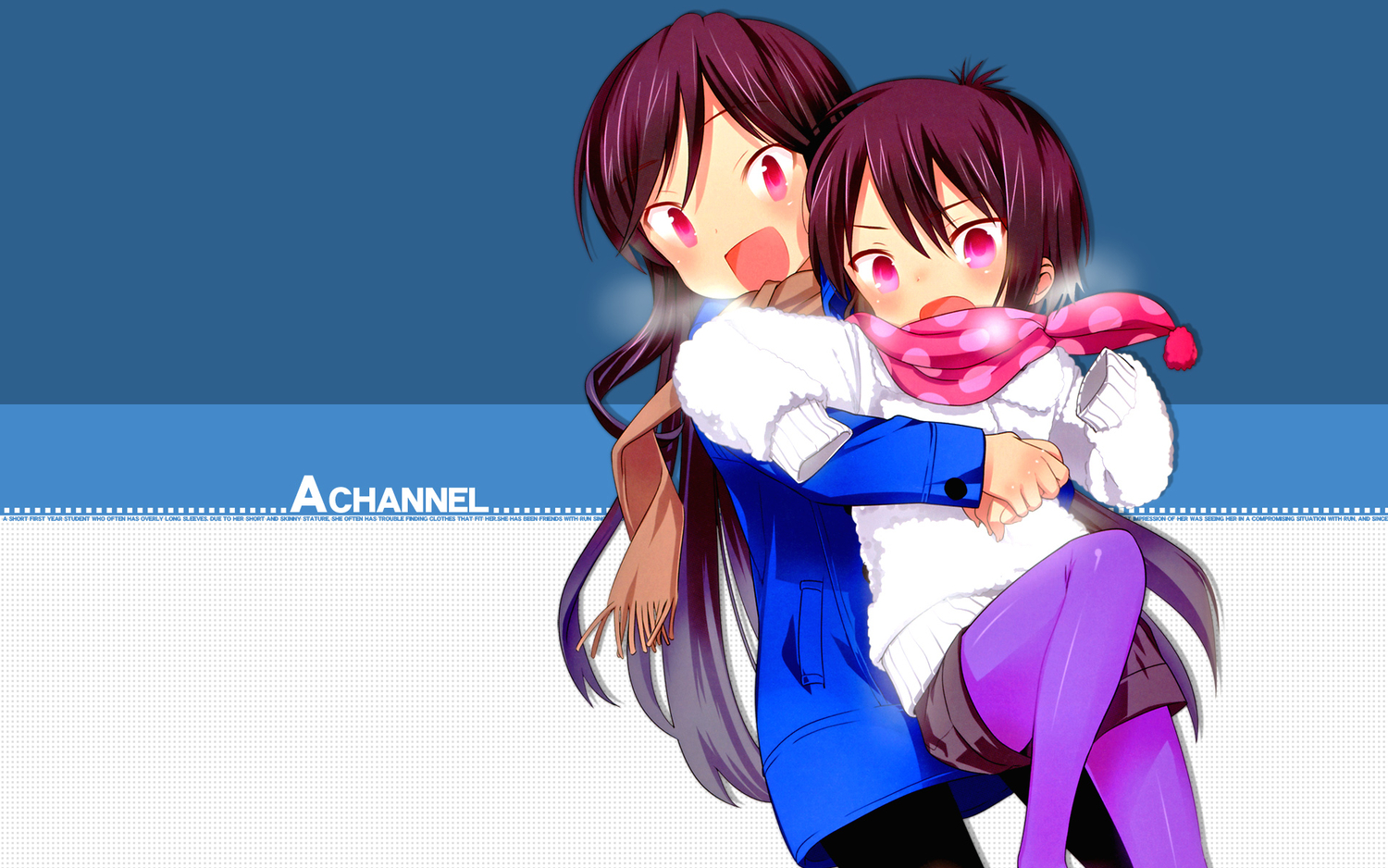 a_channel, ichii_tooru, kuroda_bb, nishi_yuuko