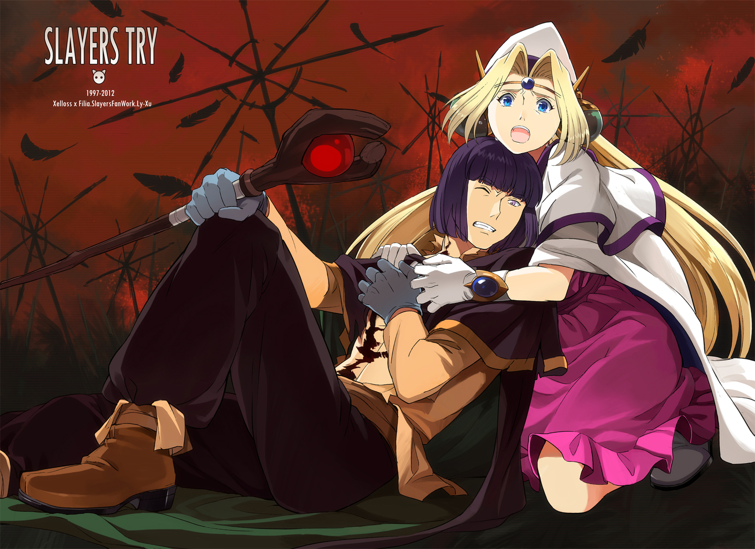 filia_ul_copt, lyxu, slayers, xelloss_metallium