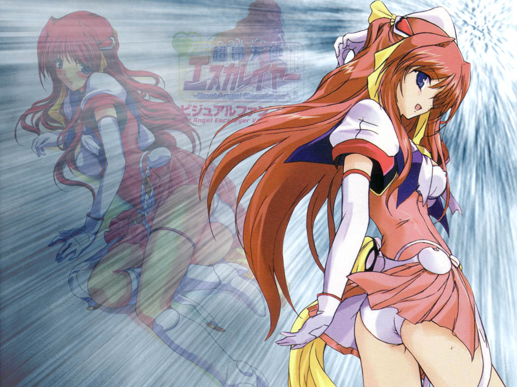 beat_angel_escalayer, escalayer, kouenji_sayuka, panties, red_hair, underwear