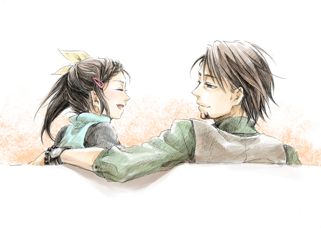 bow, braids, brown_eyes, brown_hair, kaburagi_kaede, kaburagi_t_kotetsu, kayoe_aya, tiger_&_bunny