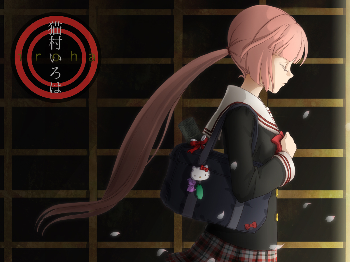 nekomura_iroha, school_uniform, vocaloid, yamano_uzura