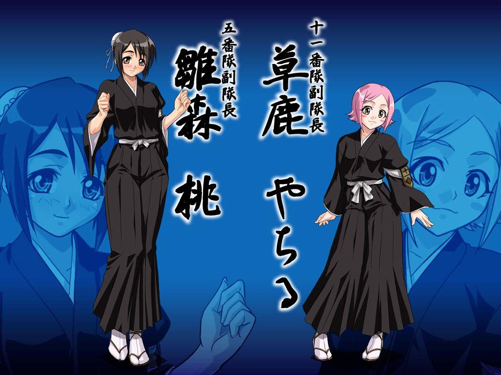 bleach, hinamori_momo, kusajishi_yachiru, zoom_layer