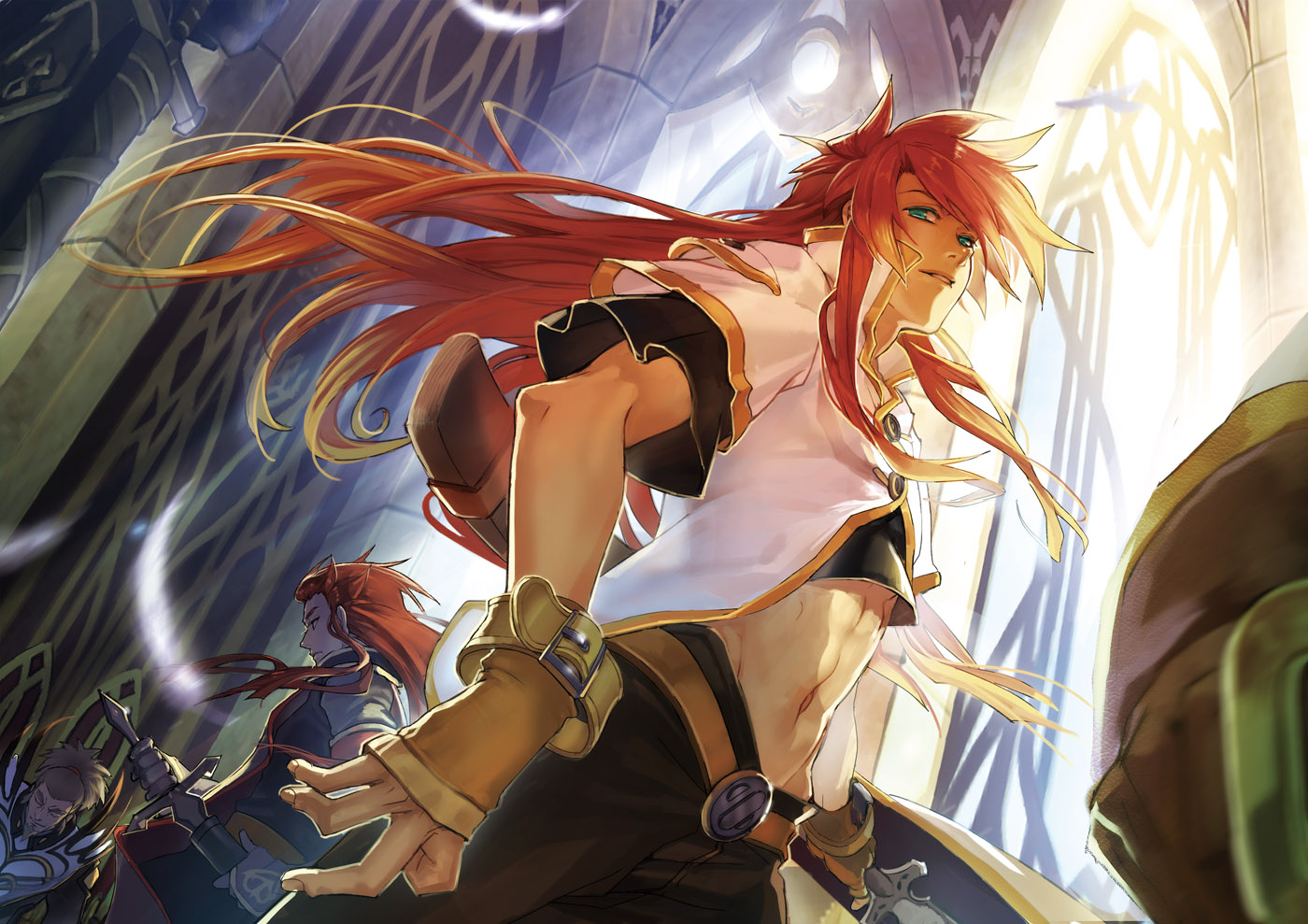 all_male, asch, jpeg_artifacts, liduke, luke_fon_fabre, male, tagme, tales_of_the_abyss