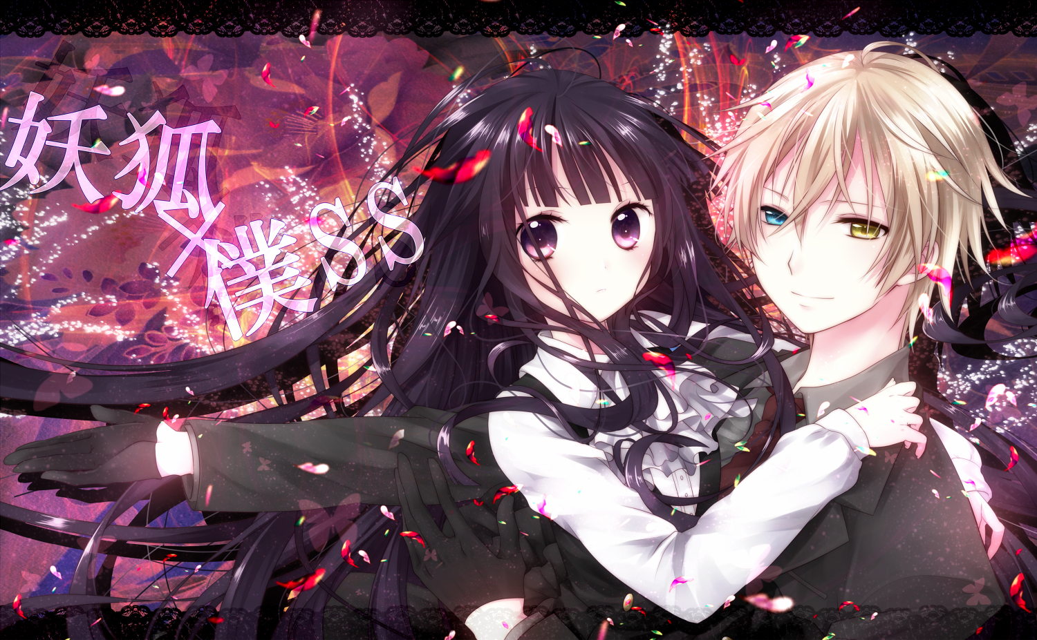 bicolored_eyes, inu_x_boku_ss, long_hair, male, miketsukami_soushi, purple_eyes, riichu, shirakiin_ririchiyo