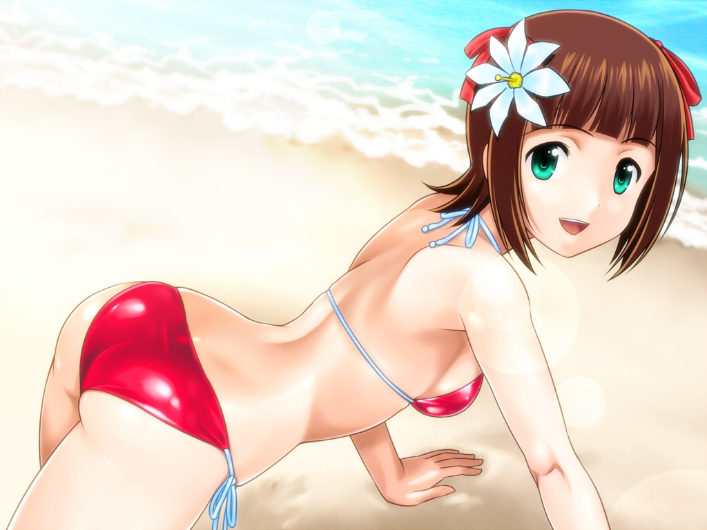 amami_haruka, bikini, idolmaster, muhi11234, swimsuit