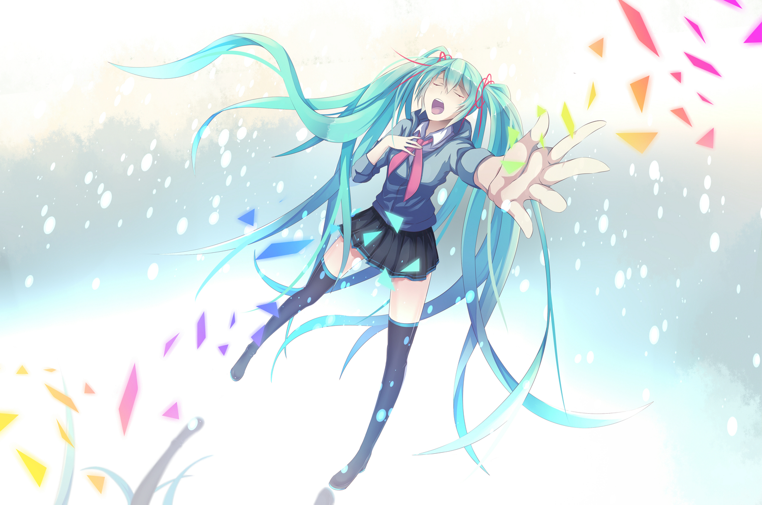 hatsune_miku, paparins, vocaloid
