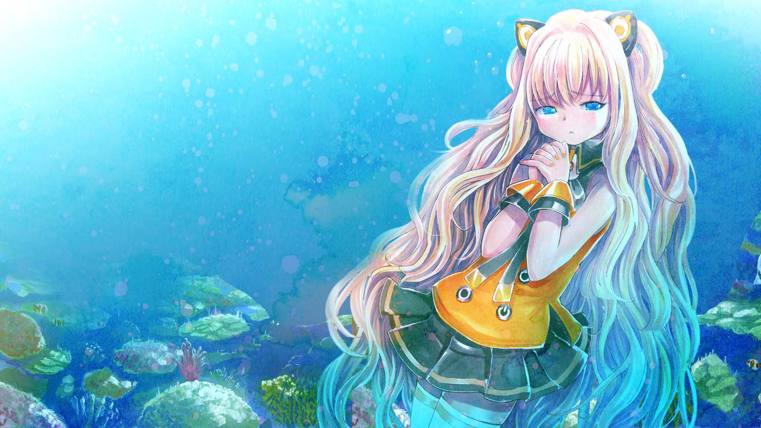 mayo_riyo, seeu, underwater, vocaloid, water