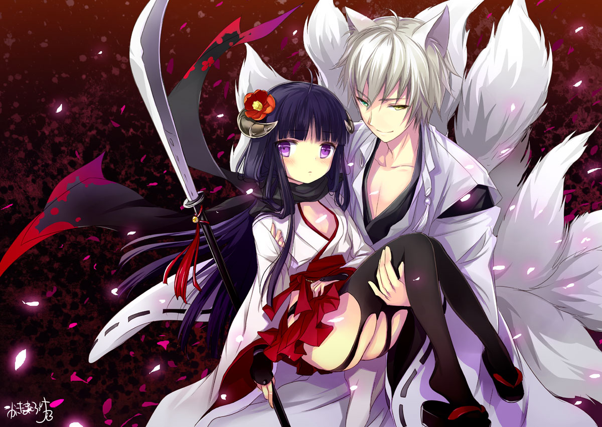 animal_ears, bicolored_eyes, horns, inu_x_boku_ss, jpeg_artifacts, kan_satomi, male, miketsukami_soushi