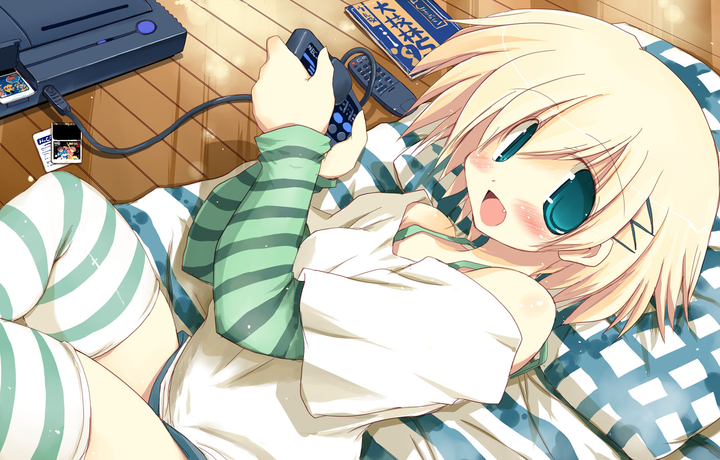 blonde_hair, sakaki_(noi-gren), tagme, thighhighs