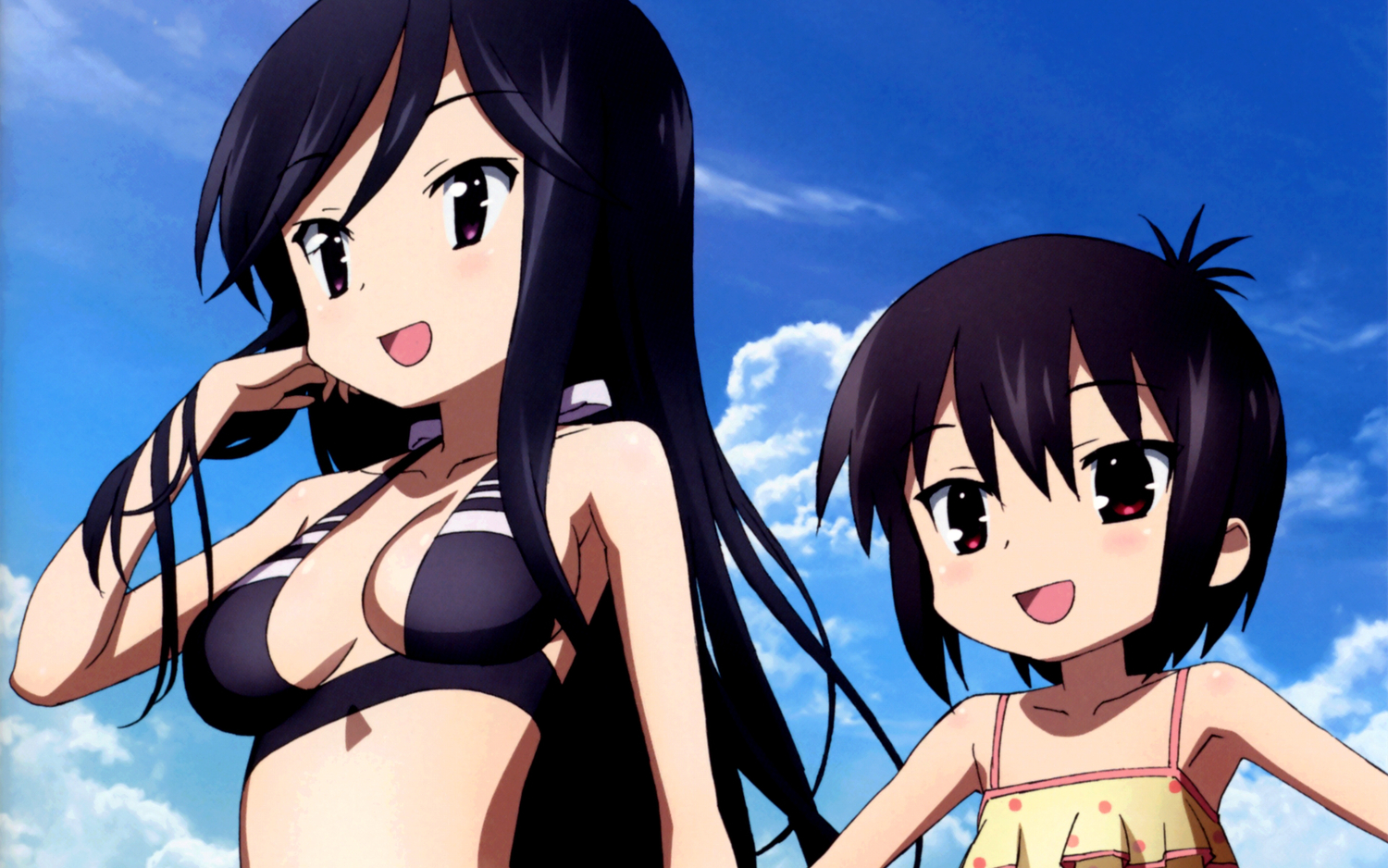 a_channel, bikini, momoki_run, nishi_yuuko, swimsuit