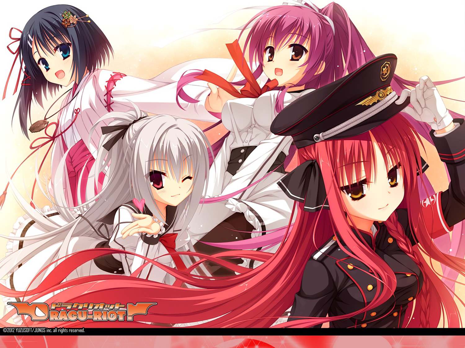 dracu-riot!, elina_olegovna_owen, hat, inamura_rio, jpeg_artifacts, kobuichi, mera_azusa, muririn