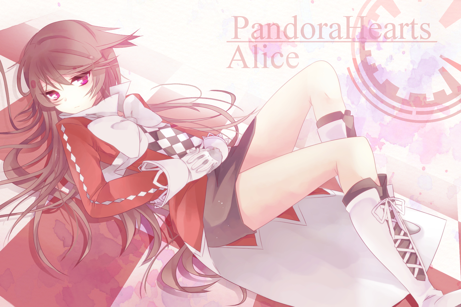 alice_(pandora_hearts), brown_hair, long_hair, pandora_hearts, tagme_(artist)
