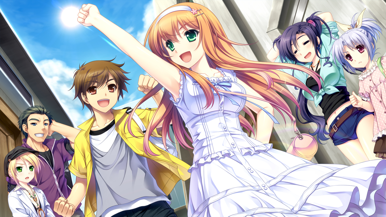&_sora_no_mukou_de_sakimasu_you_ni, akatsuki-works, game_cg, haruki_urara, kanno_kou, kusui_riko, renjou_yae, saeki_hokuto