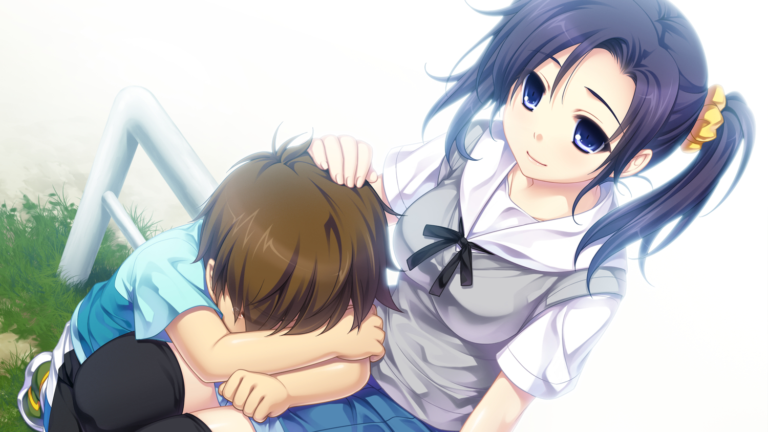 &_sora_no_mukou_de_sakimasu_you_ni, akatsuki-works, game_cg, kanno_kou, renjou_yae, saeki_hokuto