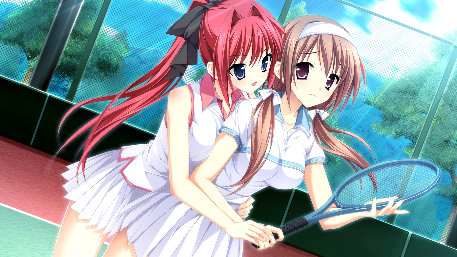 game_cg, kimishima_ao, miyama_mizuki, ootori_rena, otome_ga_tsumugu_koi_no_canvas