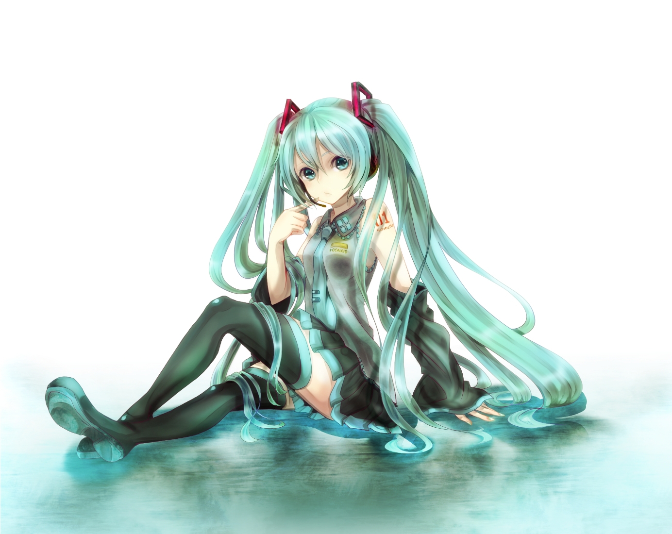 hatsune_miku, vocaloid, yokiri