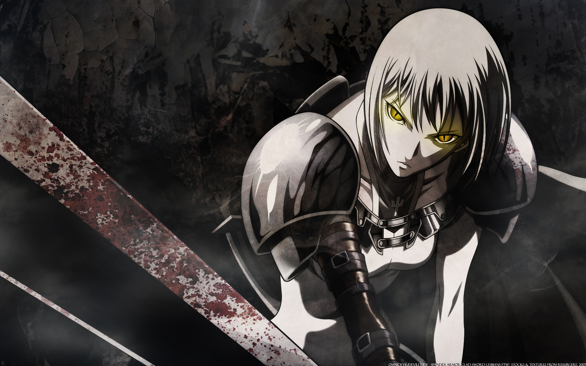 clare, claymore, sword, weapon