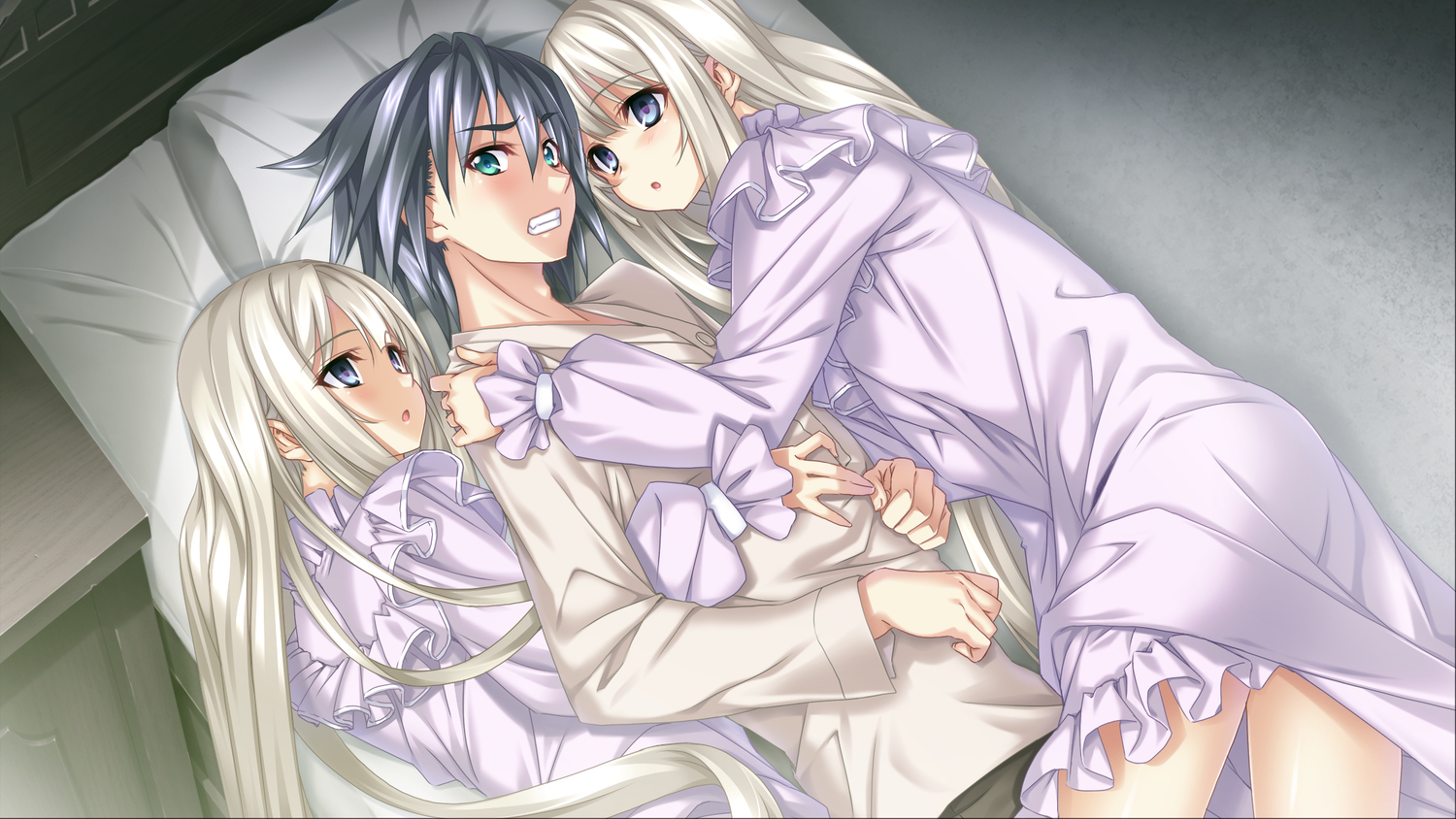 game_cg, kannatsuki_noboru, male, sousouki_reginald, twins, vanessa_twanbach, veronica_twanbach