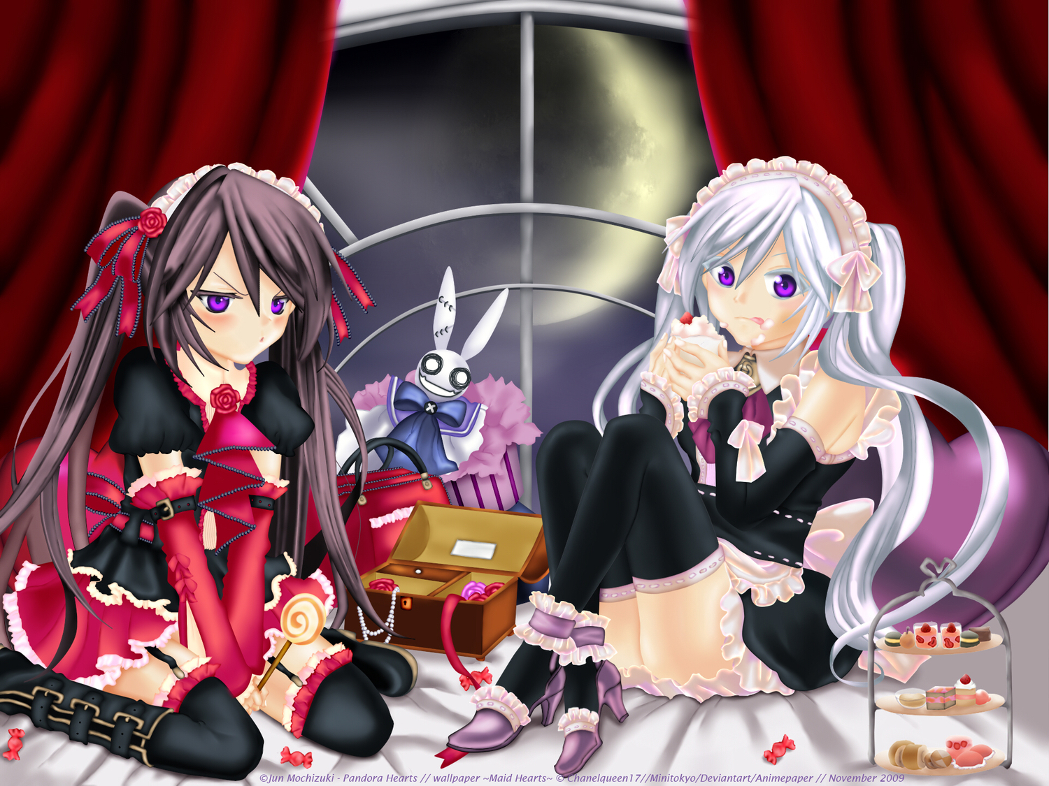 alice_(pandora_hearts), garter_belt, gray_hair, lolita_fashion, pandora_hearts, purple_eyes, stockings, will_of_the_abyss