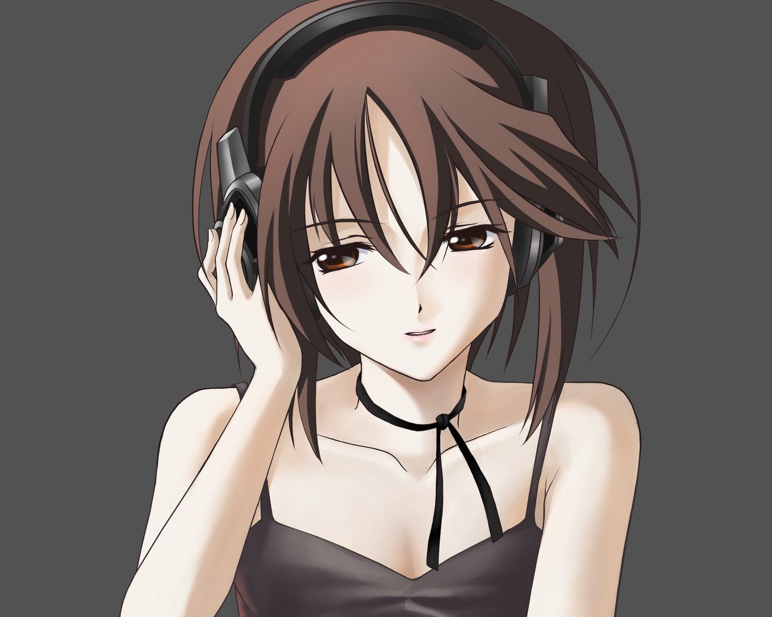 figure.03, gray, headphones, memories_off, sendou_mahiro