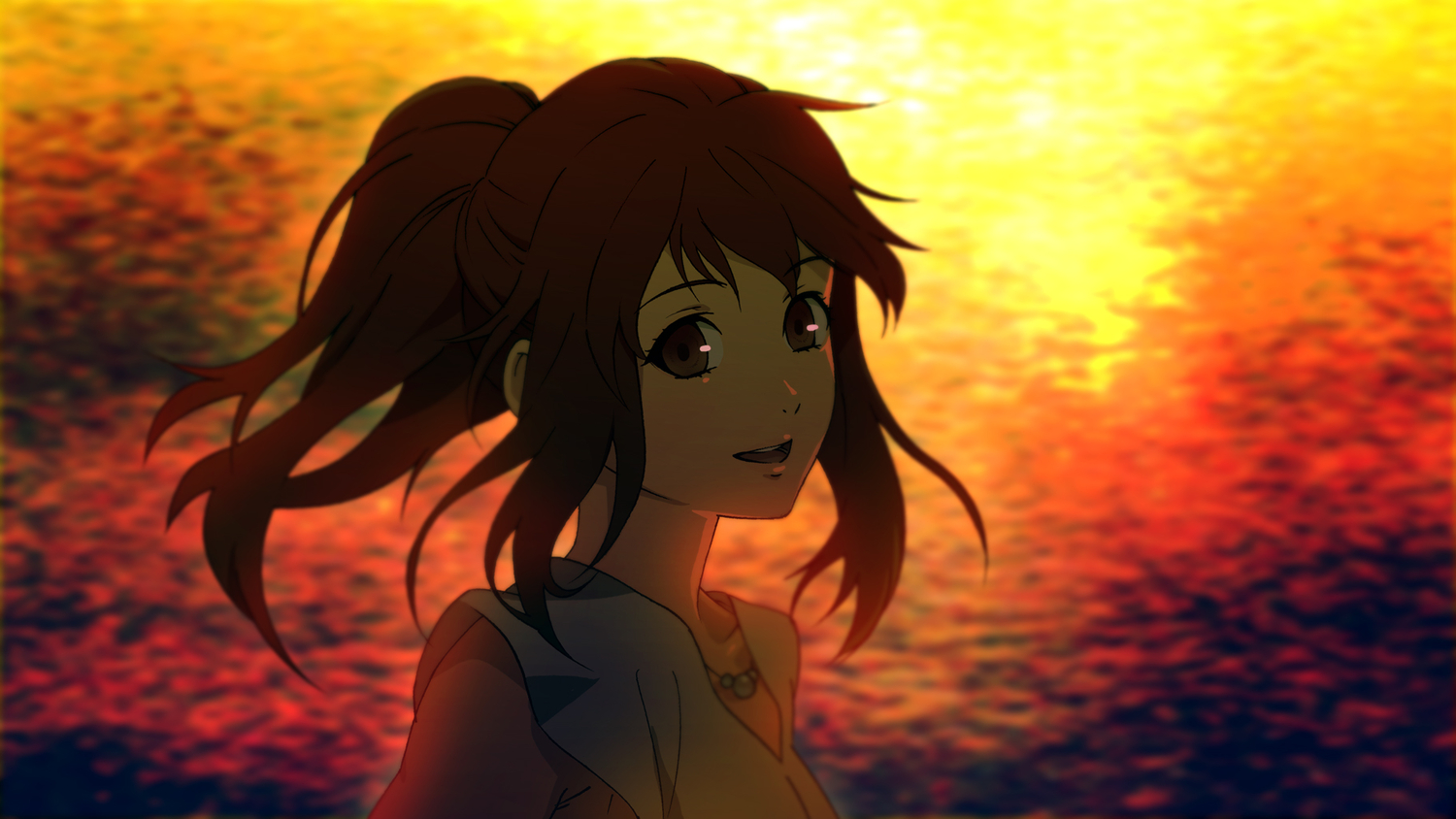 close, fate_(series), fate/stay_night, fate/zero, ponytail, shirley_(fate/zero), sunset, umishima_senbon