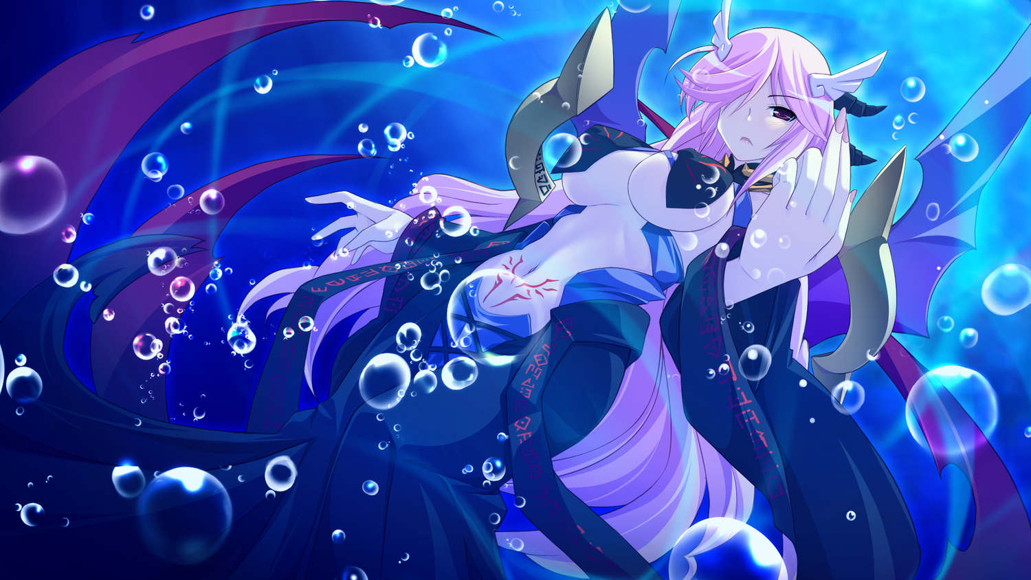 bubbles, game_cg, kouyoku_no_soleil_-vii’s_world-, skyfish, tamaru_makoto, water