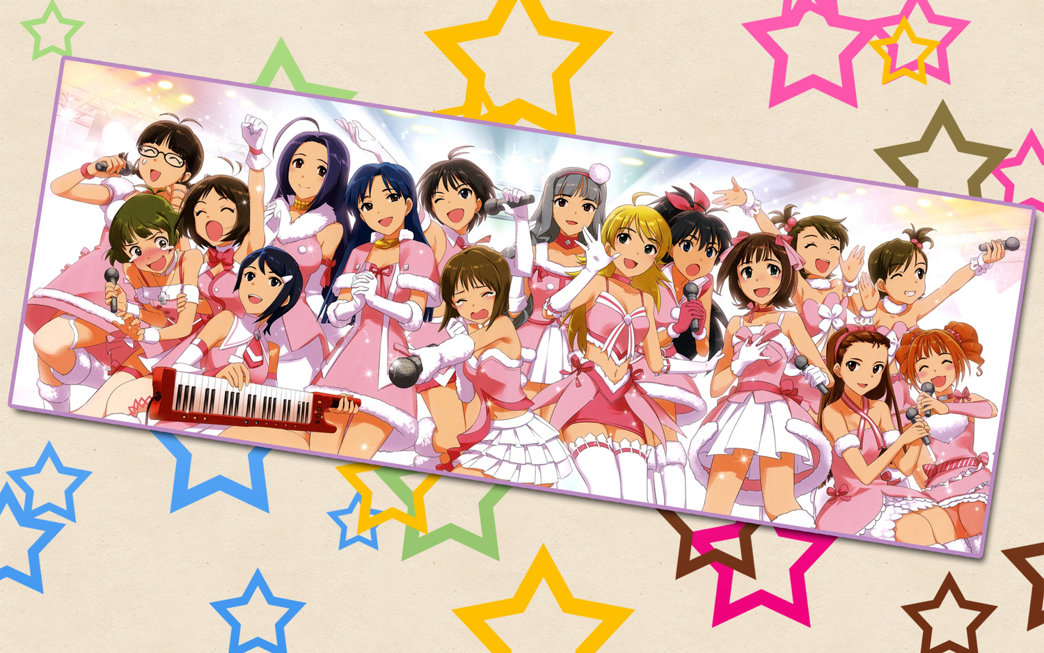 akizuki_ritsuko, akizuki_ryou, amami_haruka, futami_ami, futami_mami, ganaha_hibiki, group, hagiwara_yukiho
