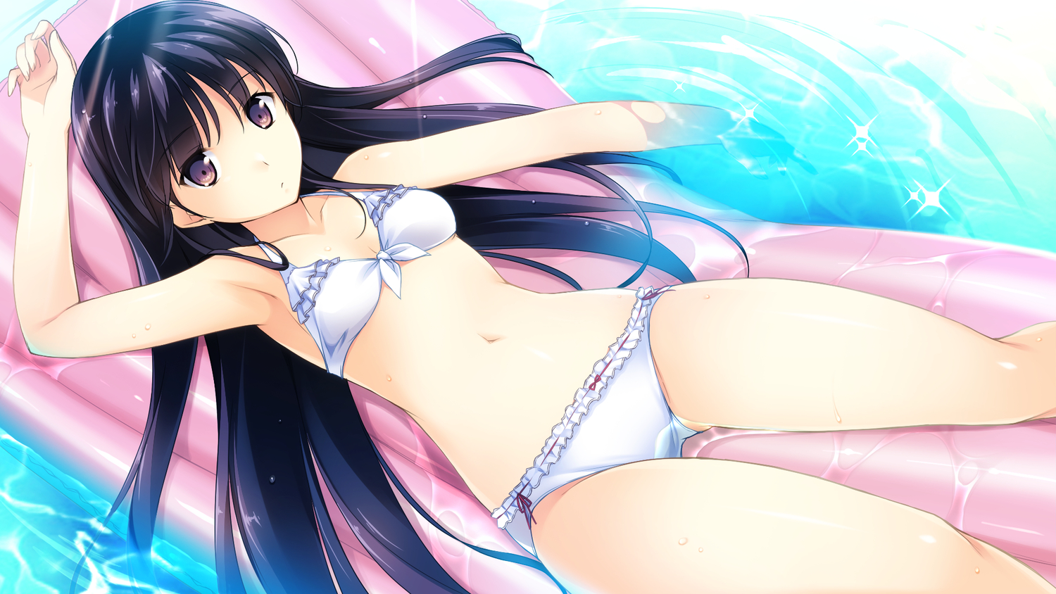 bikini, game_cg, habane_kotori, kono_oozora_ni_tsubasa_wo_hirogete, swimsuit