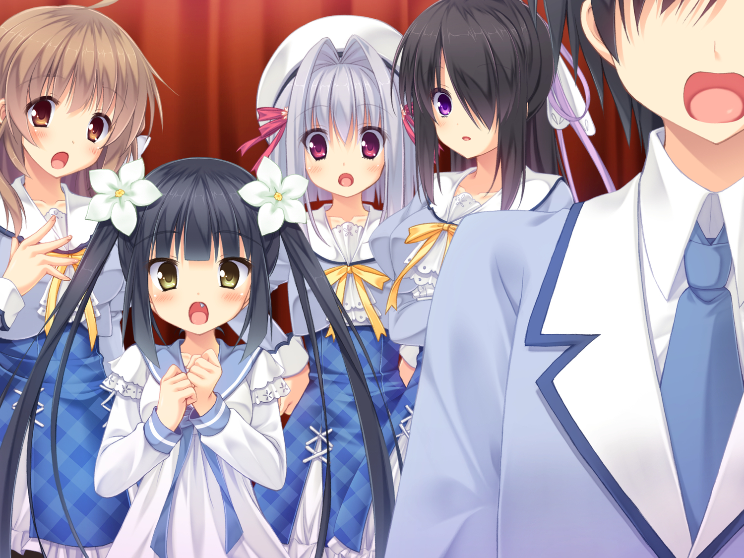 asahina_mai, fang, game_cg, group, hazuki_mikuri, kazama_minto, saejima_momo, sakura_no_reply