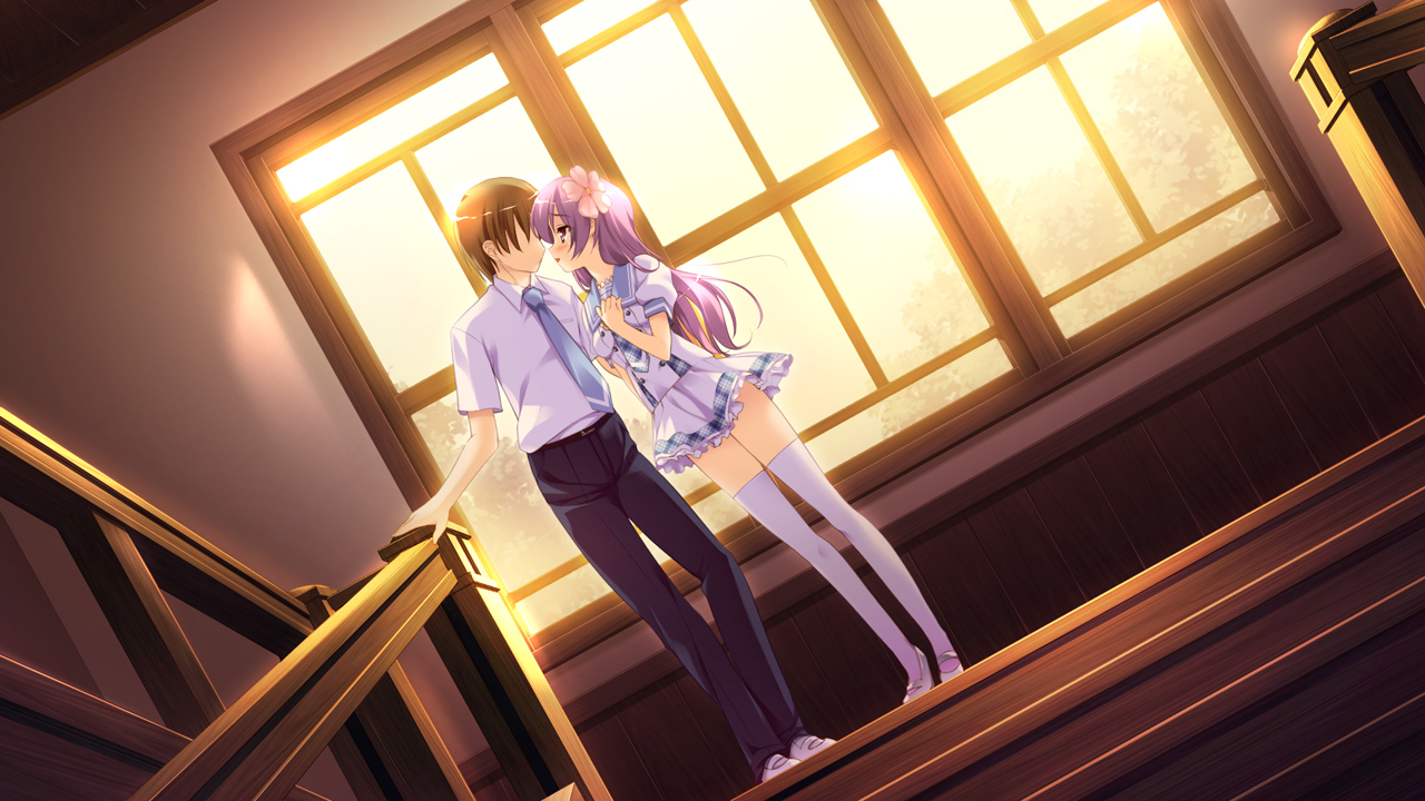 game_cg, kamigakari_cross_heart!, shiosaki_hijiri, windmill_(company)