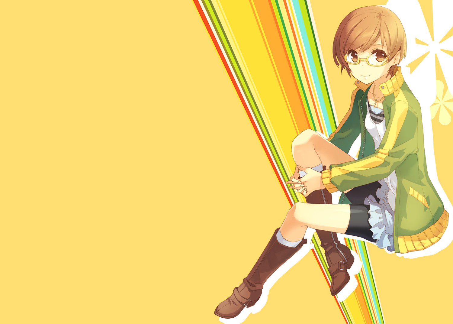 h2so4, persona, persona_4, satonaka_chie