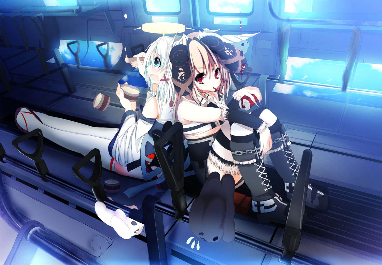 2girls, original, sukage, tagme