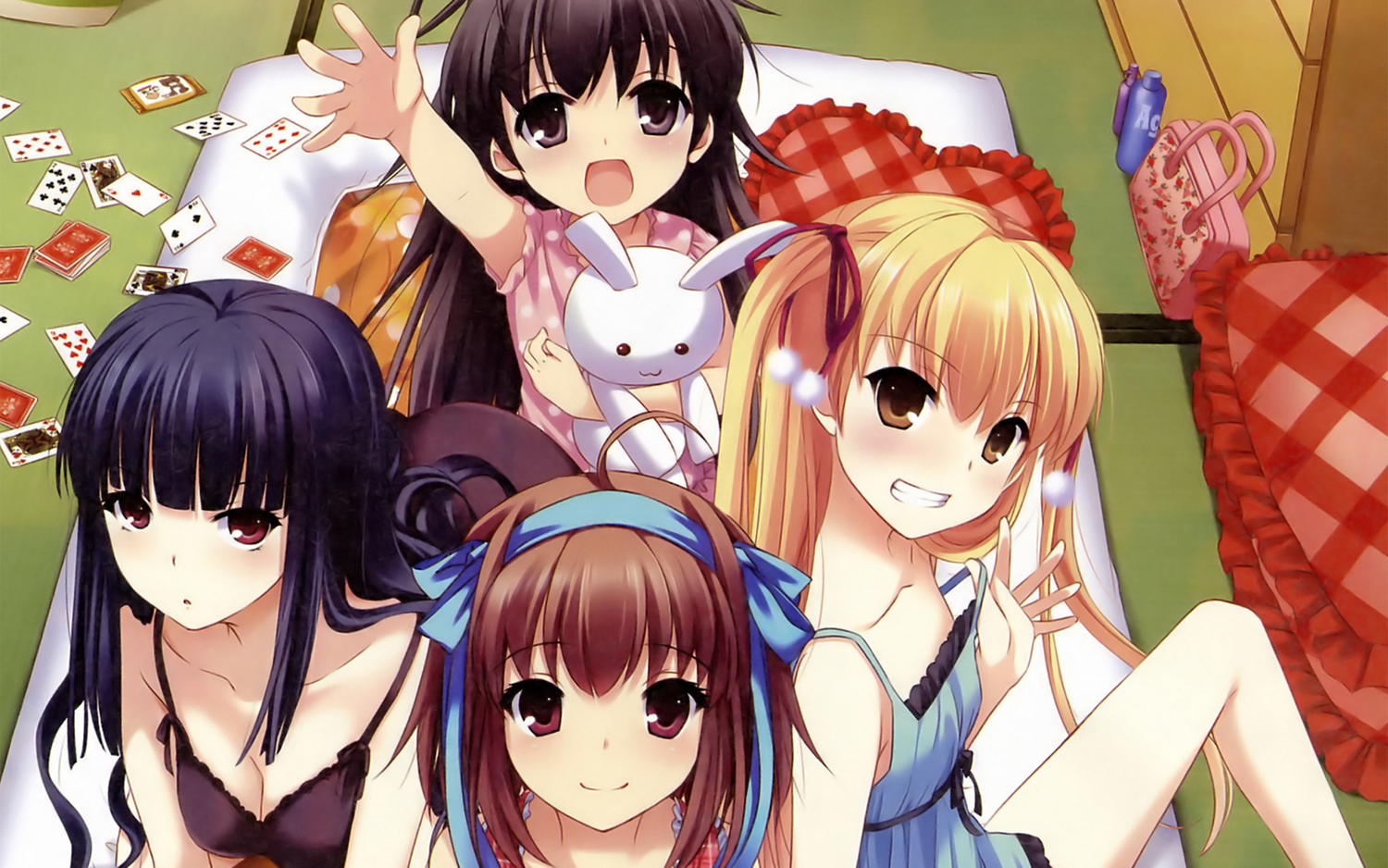 oda_raika, papa_no_iukoto_wo_kikinasai!, takanashi_hina, takanashi_miu, takanashi_sora