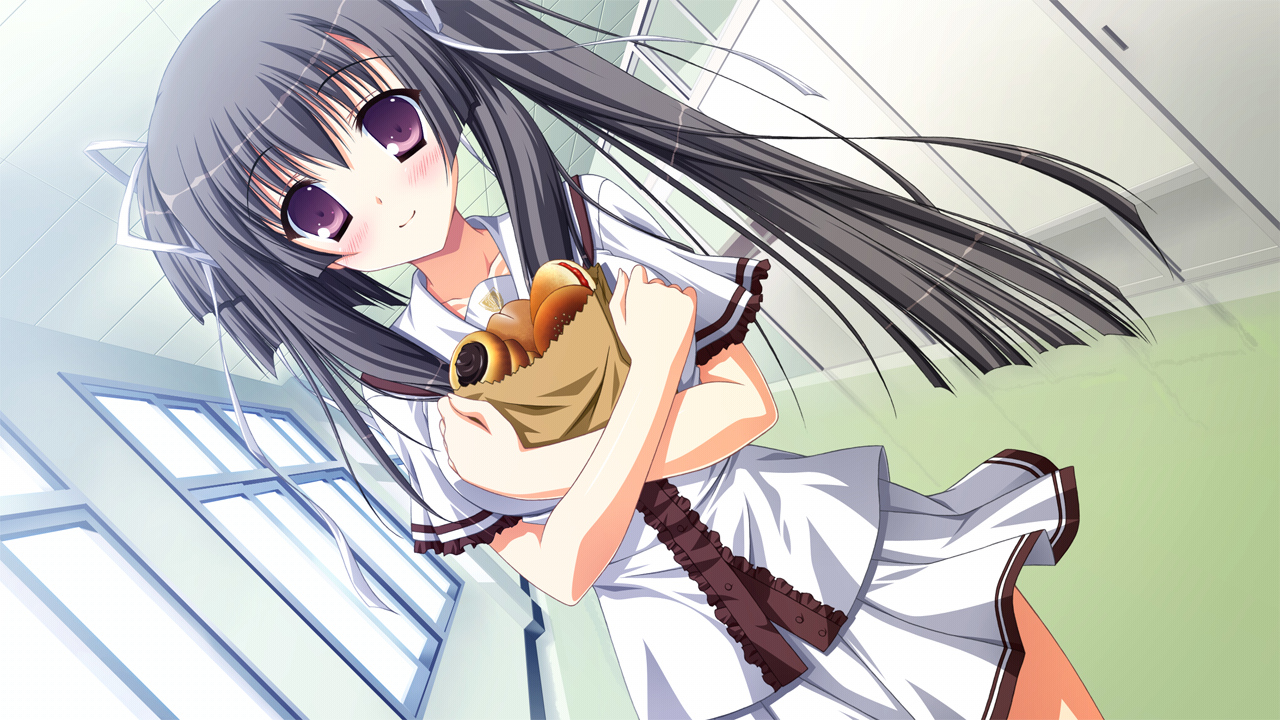 fortissimo//akkord:bsusvier, game_cg, long_hair, ooba_kagerou, school_uniform, suzushiro_nagisa, twintails