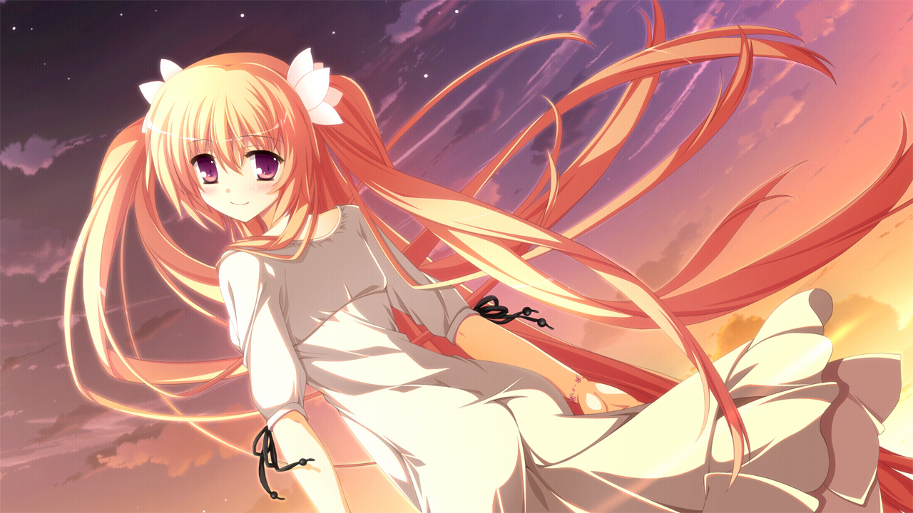 clouds, fortissimo//akkord:bsusvier, game_cg, ooba_kagerou, sakura_(fortissimo), twintails