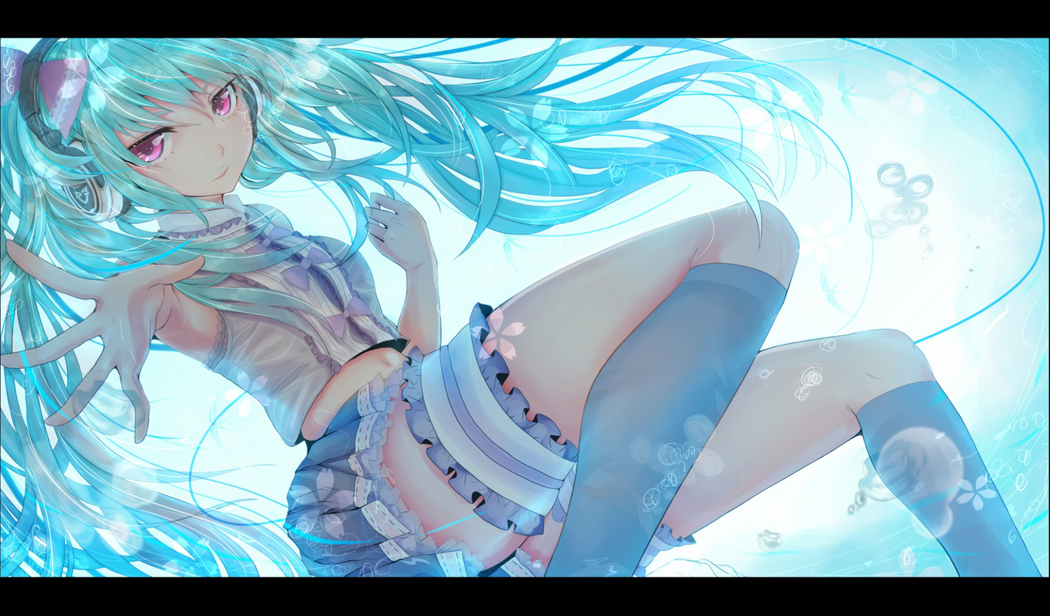 hatsune_miku, kneehighs, skirt, tp65pxu4, vocaloid