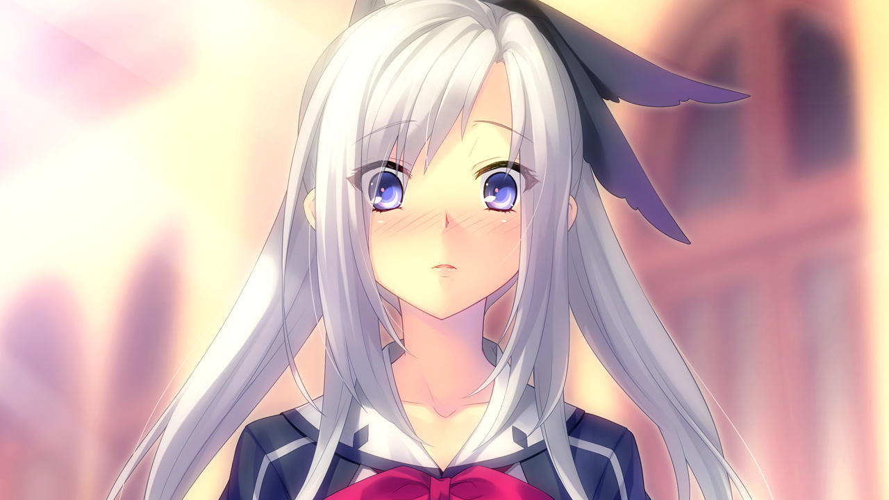 blue_eyes, blush, close, game_cg, gray_hair, long_hair, mibu_tsubaki, school_uniform