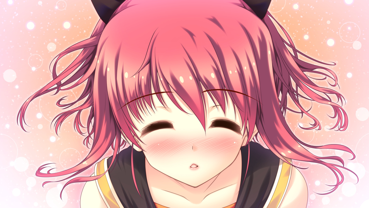 blush, colorful_cure, etoiles, game_cg, ichinose_hanatsu, moric, red_hair, short_hair