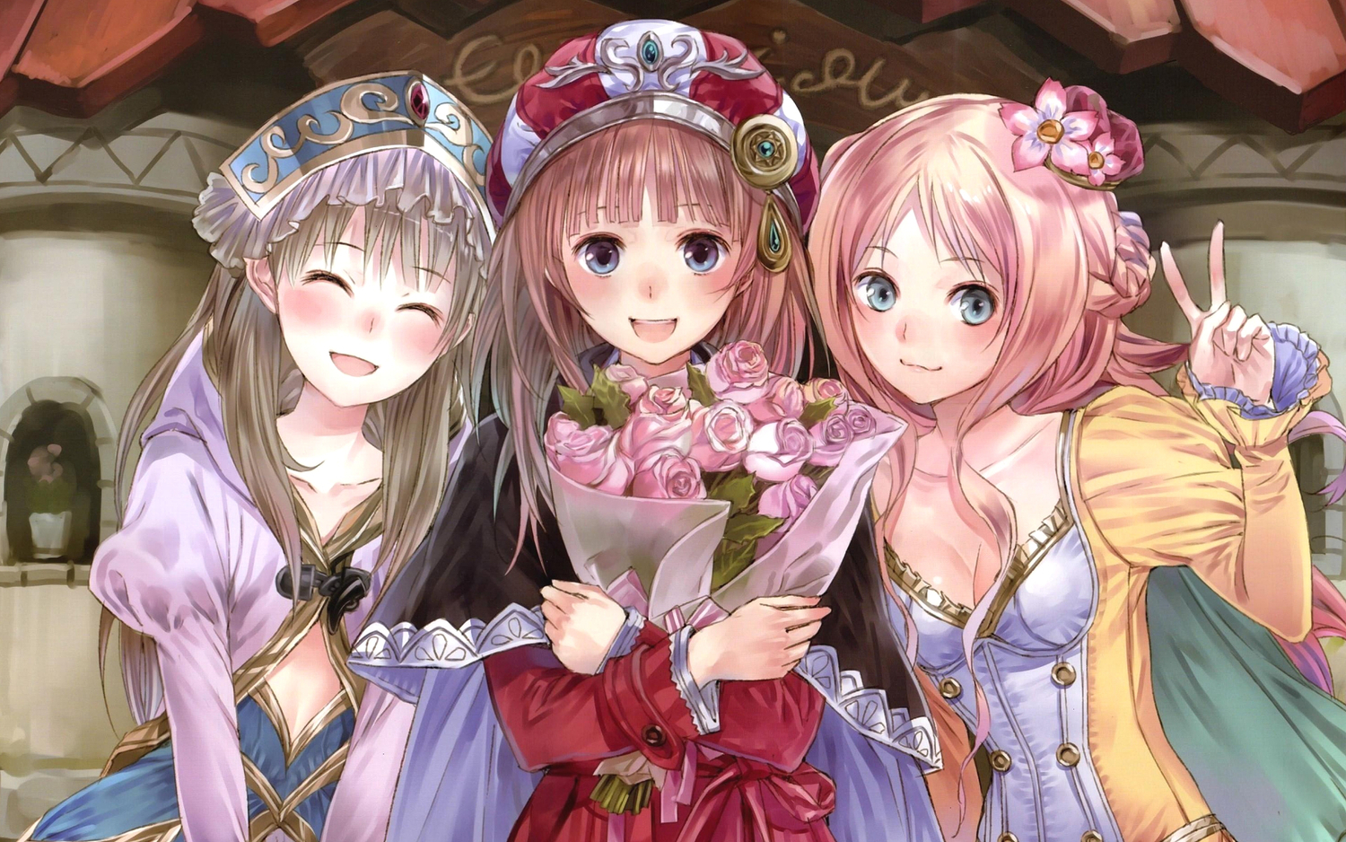 atelier_meruru, atelier_rorona, atelier_totori, kishida_mel, merurulince_rede_arls, rororina_fryxell, totooria_helmold