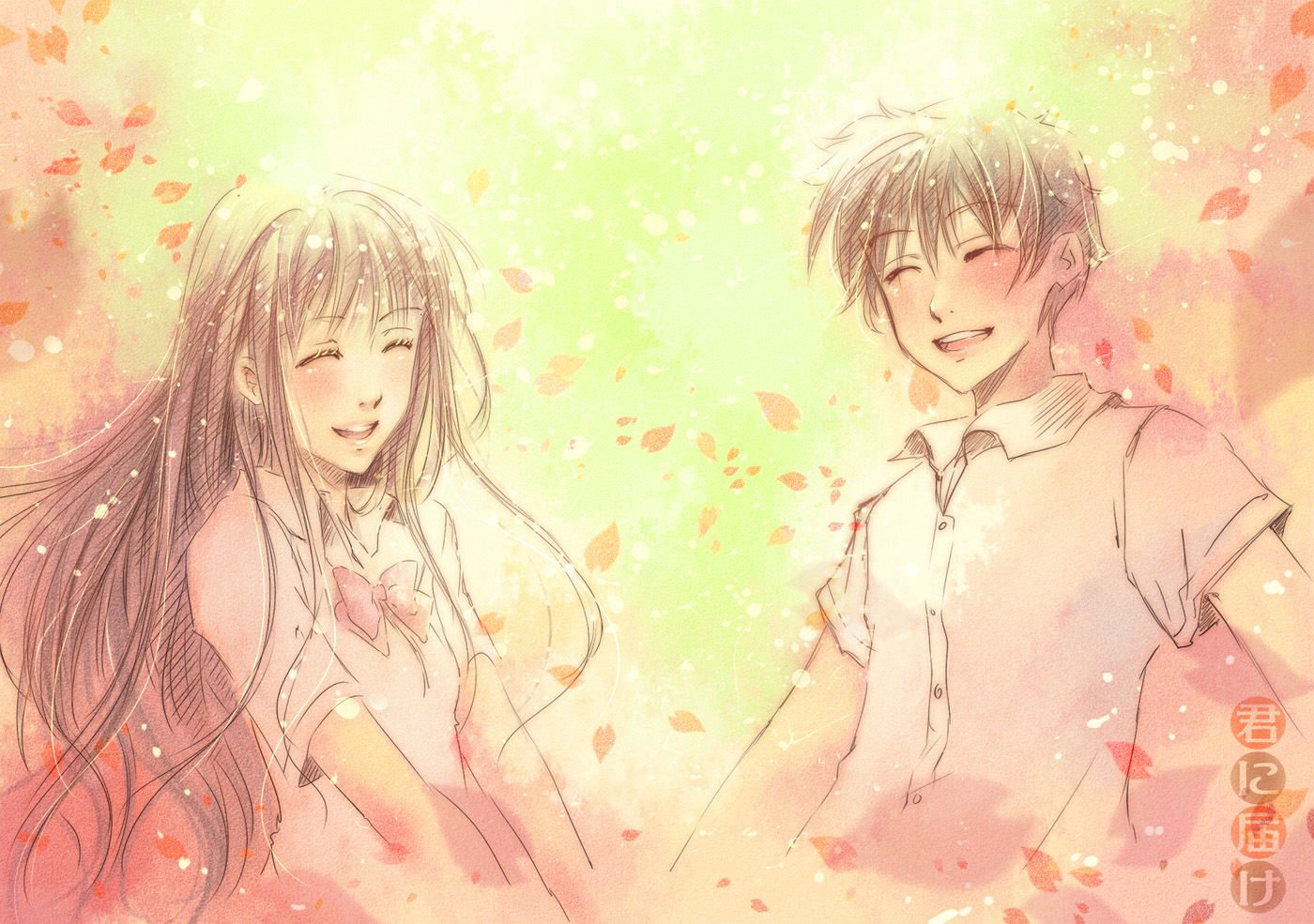 kazehaya_shouta, kimi_ni_todoke, kuronuma_sawako, niinax