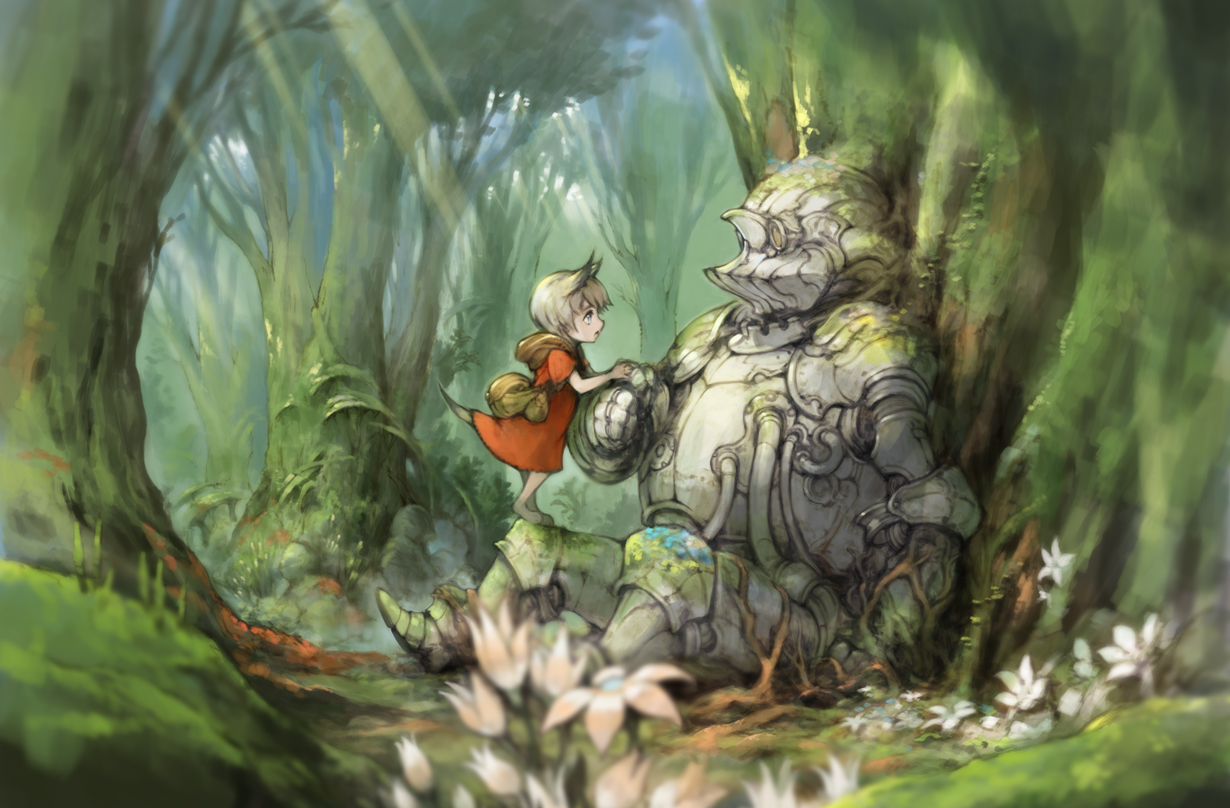 armor, forest, tagme, tko_(artist), tree